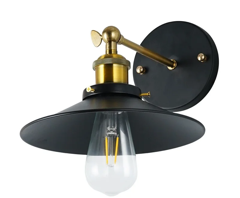 Aplique interior vintage negro campana