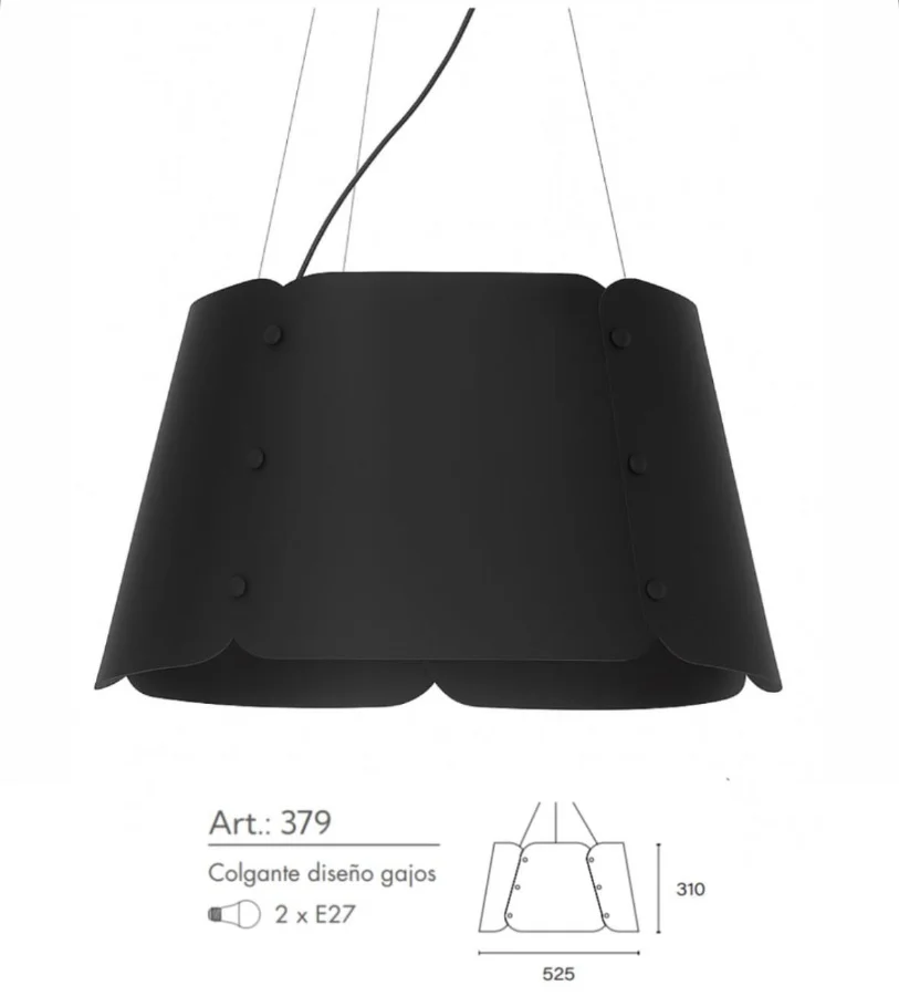LIQUIDACION!!! Luminaria colgante techo material de chapa Para ambiente grande