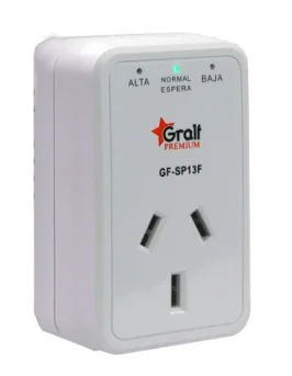 Protector Tensión Enchufable 2000w Gralf